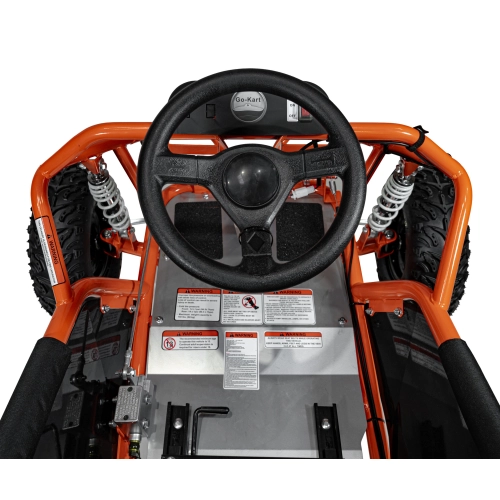 Pojazd Gokart Spalinowy MUD MONSTER pomarańczowy PSP.GK008.POM